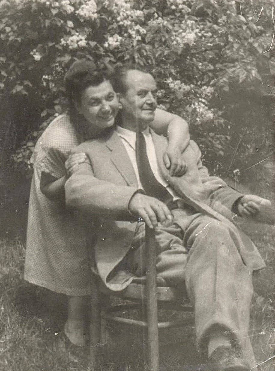 Mahdalyna Slyvka and Adalbert Erdeli