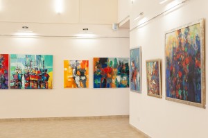 Тарас Усик представив в Ужгороді персональну виставку живопису та графіки