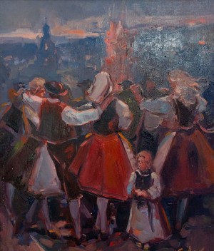 V. Hrabar Kyrbai', 2017, oil on canvas, 50x60