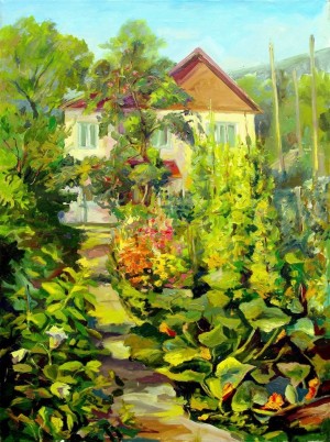 Parent's House', 2012, oil on canvas, 80x60