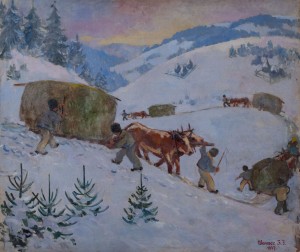  Шолес З.'Вивіз сіна з полонини', 1947