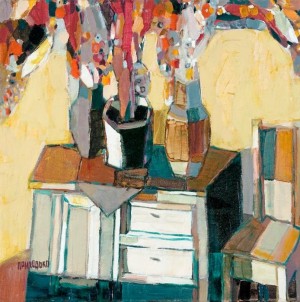 Interior Of The Past In A Warm, 2006, oil on canvas, 40x40