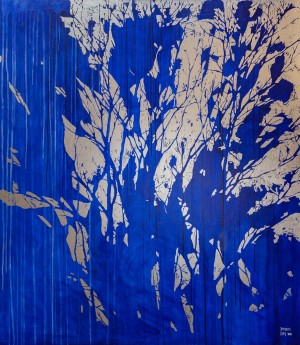 E. Prykhodko From the cycle 'Silver On Blue', 2017 