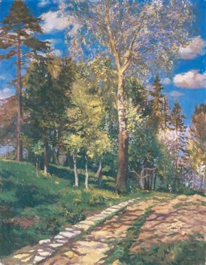 Alley, 1934, oil on canvas, 115x89.5