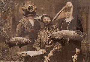 E. Heine, K. Blecher ’Divers’, 2014, photo collage, 123x95