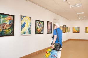Jubilee exhibition of Liubov Mykyta