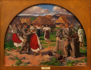 Y. Bokshai Rural Scene', 1933, oil on canvas, 110x80
