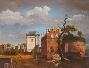V. Klymkovych Prague', oil on canvas, 110x160