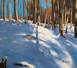 O. Lypchei ’Winter Forest’, 2018 