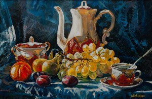 A. Sekeresh Sunny Morning', 1991, oil on canvas, 57x85