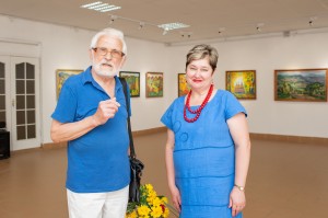 Jubilee exhibition of Liubov Mykyta