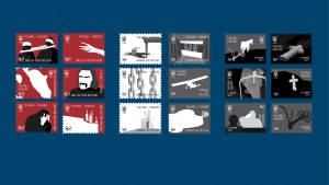  V. Horbunov, Design of a series of stamps and a mailset “Ukrainian Poetry Film” 