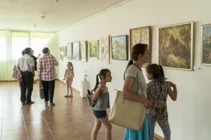 PROFESSIONAL AND AMATEUR ARTISTS PRESENTED THE JOINT PLEIN AIR EXHIBITION IN UZHHOROD