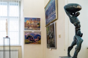 IT WAS OPENED EXPOSITION  ON THE OCCASION OF THE ARTIST'S DAY IN UZHHOROD 