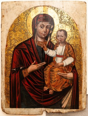 I. Brodlakovych-Vyshenskyi The Virgin And Child', 1641

