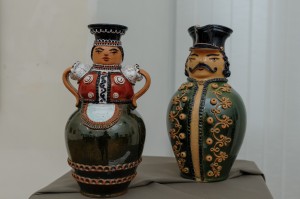 E. Hidi (Sr.) Decorative vases', 2018, ceramics, glaze