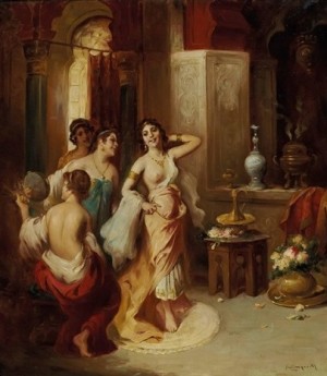 Women Of Harem, oil on canvas, 80х70