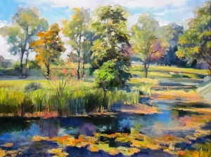 A. Sakalosh Breath Of Autumn', 2016, oil on canvas, 53x70
