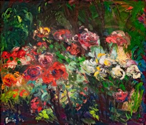 P. Sholtes Roses In The Garden , 2016