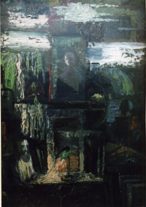 In The Studio, 2010, oil on canvas, 70x50