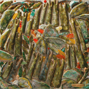 The Composition The Last Leaves, 2011, 60x60