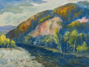 F. Mateichuk Mountain Motif', 2018, oil on canvas, 50x70