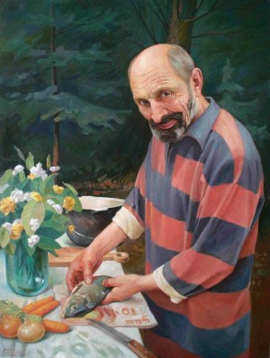 Making Soup, 2011, oil on canvas, 80х60