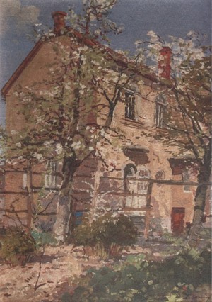 Будинок художника, 1958, 67,5х46,5