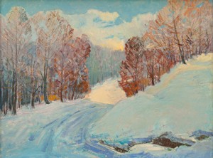 I. Bondarenko ’Winter In Krasiia Mountain’.
