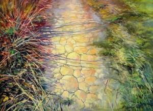 A. Sakalosh Path', 2015, oil on canvas, 73x98