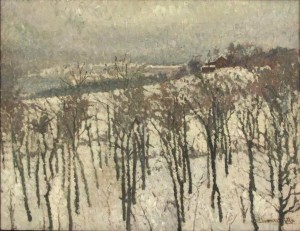 R. Boemm Acacia', oil on canvas, 53,5x68