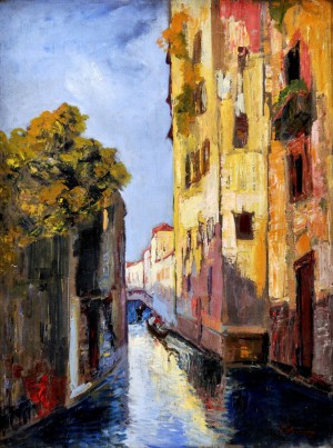 'Venice', 1940s, oil on canvas, 81x61.jpg