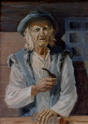 Nostalgia Of Verkhovyna, 2003, oil on canvas, 105х78