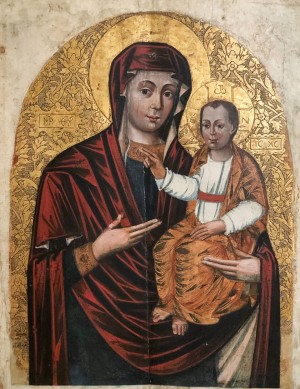 ‘Богоматір з немовлям‘, 1641