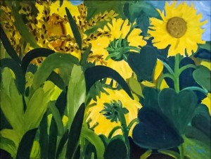  Sunflowers Field, 1981
