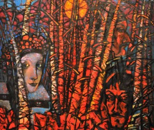 O. Kondratiuk Stolen Happiness', 2009, oil on canvas, 70x80