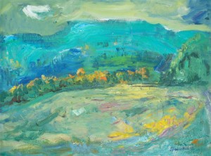 Mountain Motif, 2012, oil on canvas, 60x80