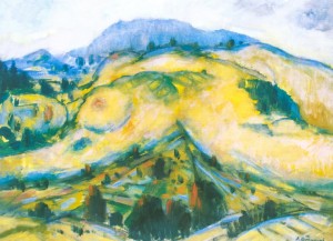 Mountains, 2005, oil on canvas, 60x80