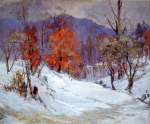 Its warmed up, 1960, oil on canvas, 94x115