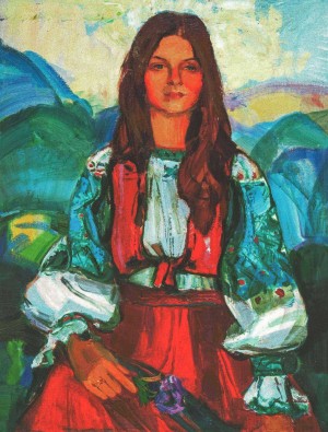 Ivanka, 2012, oil on canvas, 70x55