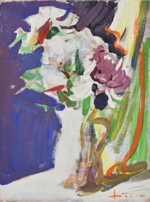 A Bouquet acrylic on canvas 60х45 