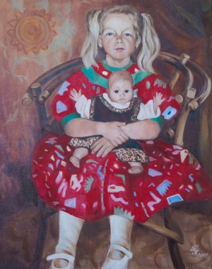 Yulka, 2007, oil on canvas, 60х70