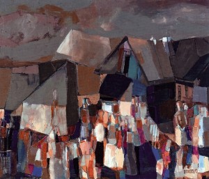 Evening In Colours, 2008, oil on canvas, 60x70