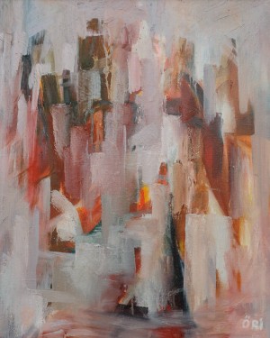 M. Ori Morning Fog', oil on canvas, 65x80