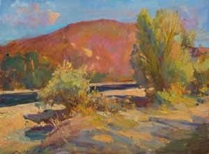 I. Vasylevskyi Under The Mountain', 2018, oil on canvas, 40x60