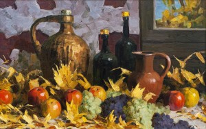 O. Fediaiev ’Still Life With A Large Earthenware Pot’, 2016