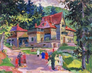Санаторій «Синяк», 1955, п.о. 77х98