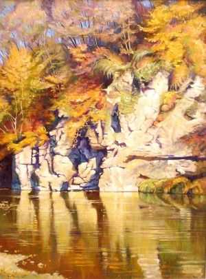 Mount Skalka, oil on canvas, 80x60