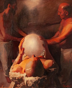 V. Sydorenko ’Mummification’, 2005, oil on canvas 