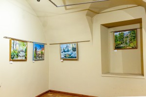Exhibition by the Tiachiv artists at “Palanok” gallery